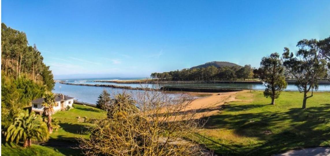 Playa Del Puntal Villaviciosa Asturias Lujo Primera Linea Playa ภายนอก รูปภาพ