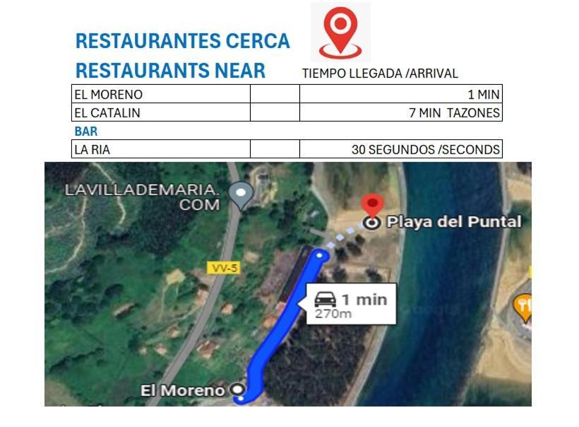 Playa Del Puntal Villaviciosa Asturias Lujo Primera Linea Playa ภายนอก รูปภาพ