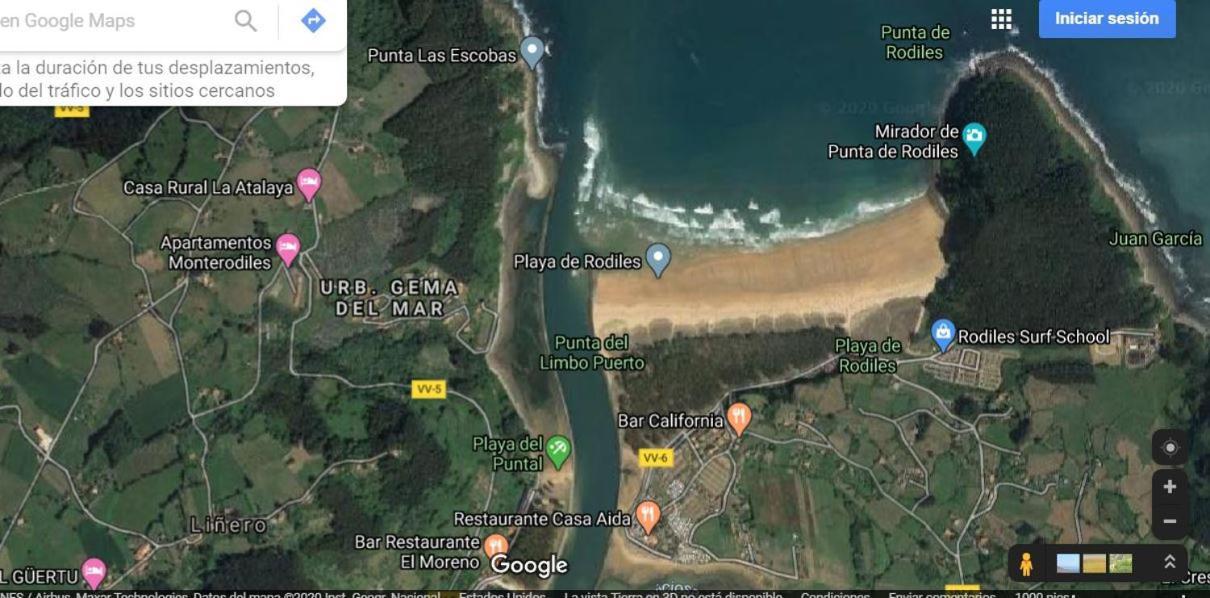 Playa Del Puntal Villaviciosa Asturias Lujo Primera Linea Playa ภายนอก รูปภาพ